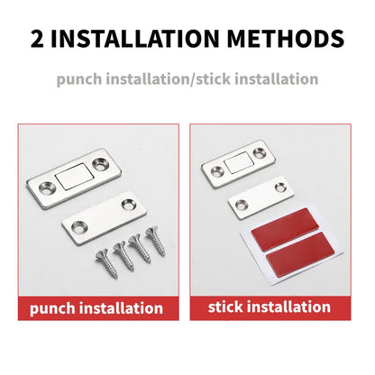 Magnetic cabinet locks (Easy to install)