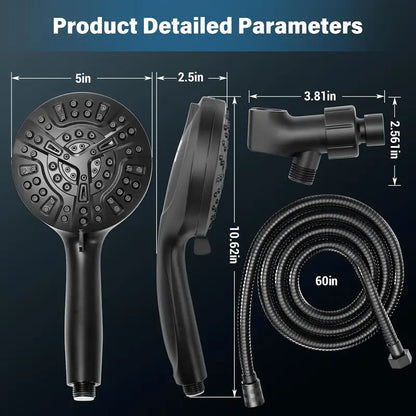 High Pressure Filtered Shower Head