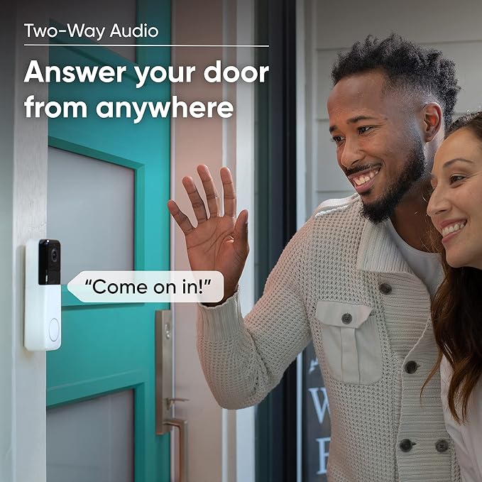 Wyze Video Doorbell Pro (Wireless Doorbell and 2 way audio)