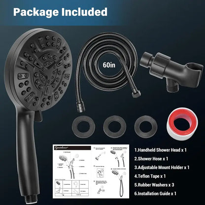 High Pressure Filtered Shower Head