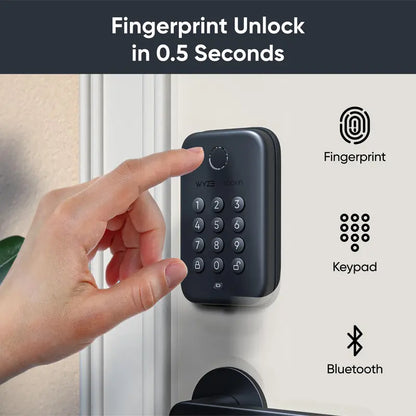 Wyze Lock Bolt (Fingerprint Lock With Bluetooth features and a Padlock) 