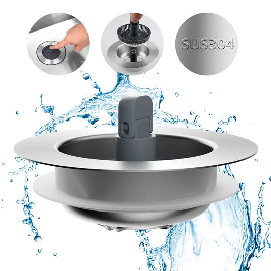 Stainless Steel Kitchen Sink Drain Stopper