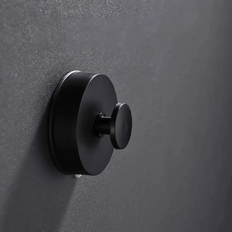  Black Suction Cup Hook for Kitchen and Bathrooms